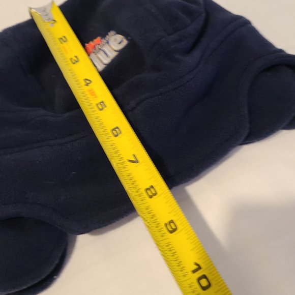 Labatt Blue Beanie Hat Cap Blue Fleece Beer College Winter Toboggan Hockey Frat - Picture 6 of 7